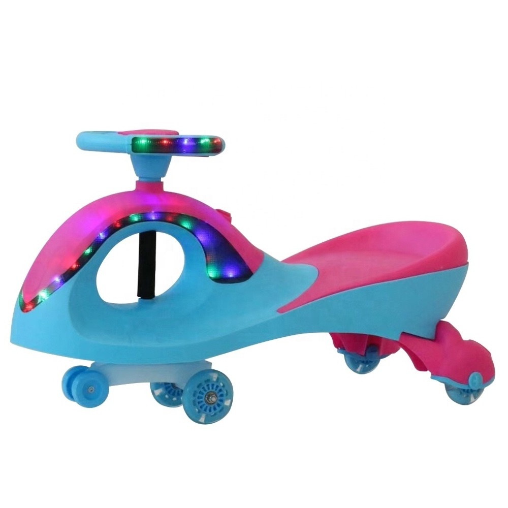 CE Pu Wheels Licensed Cheap Ride On Children Children's Ride-on Electric Toy Kids Swing Twist Wiggle Car For Children