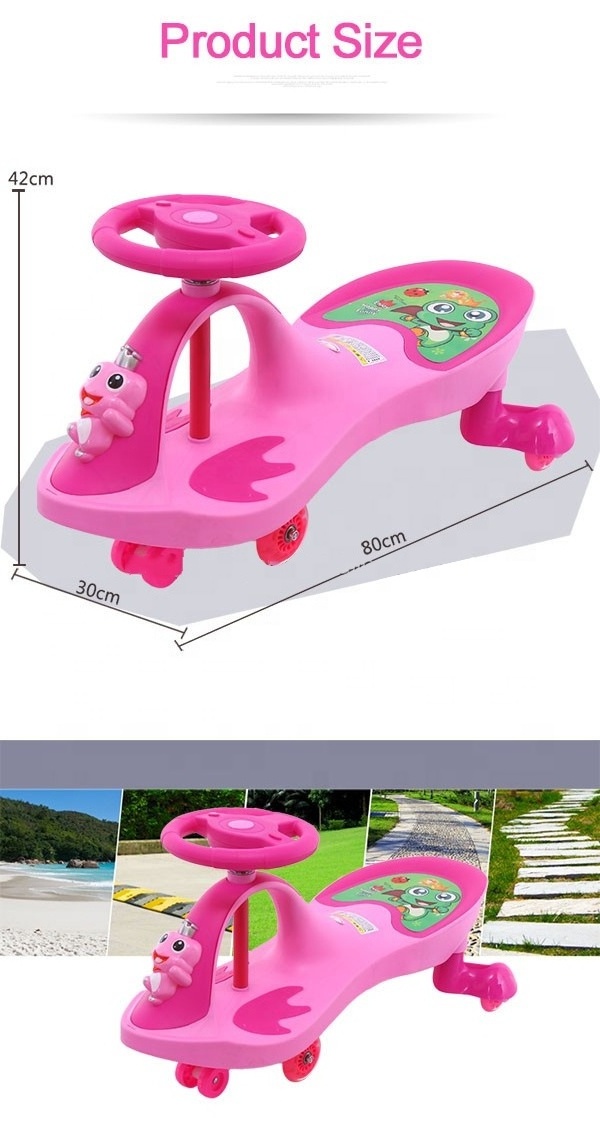 new model twisted ride on car children / cheap price baby swing ride on  car / China kids twist car toys