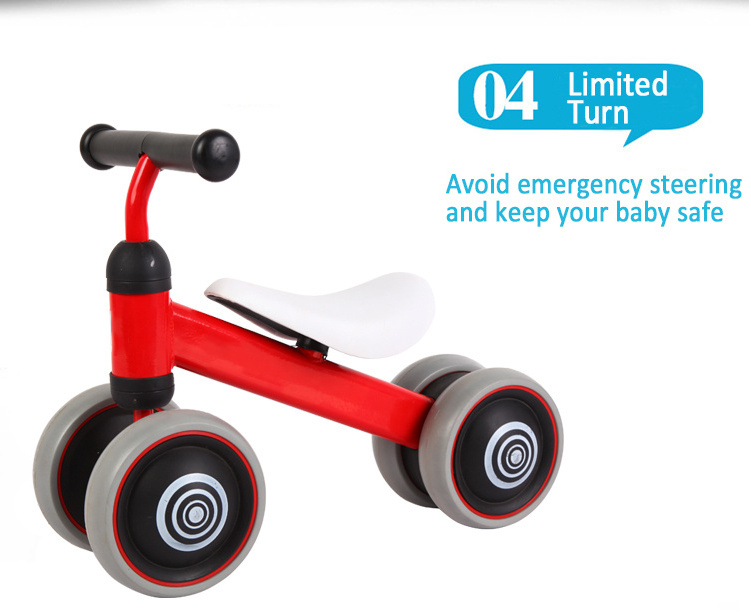 2022 beat-selling ride on toys baby walker tricycle baby cycle for 1 to 2 year kids mini balance bike for toddlers baby walker