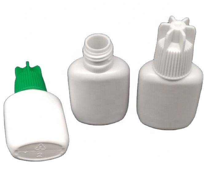 jieniyan 10ml eyelash glue bottle sub-packed small bottle grafted vinyl plastic bottle