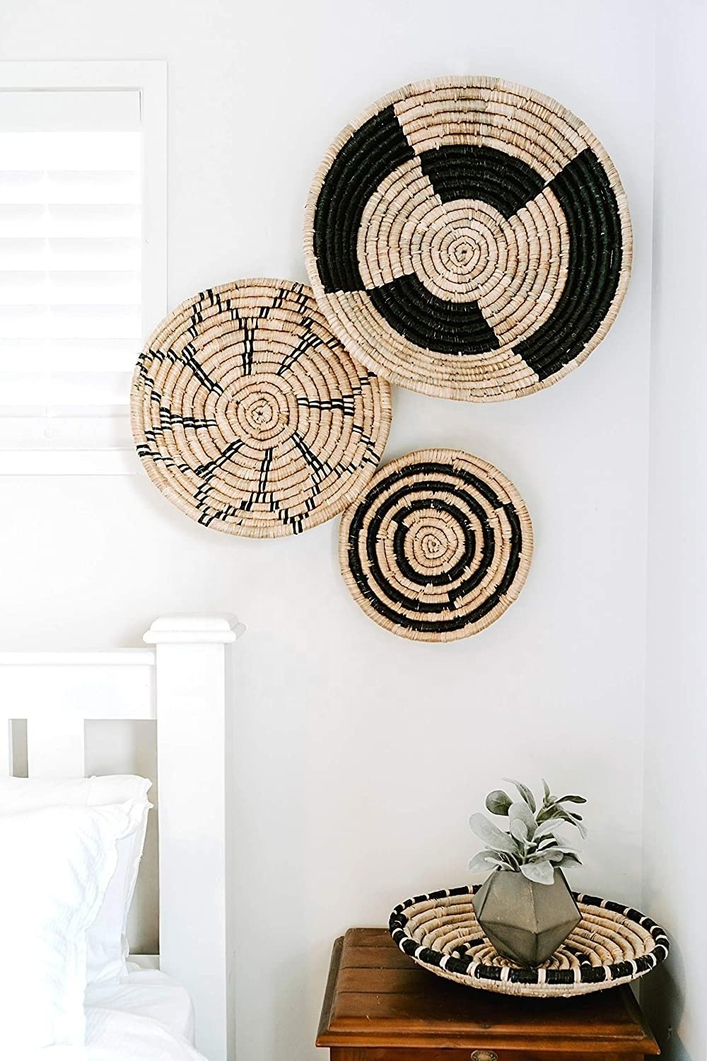 High quality rattan wicker plate hanging wall/ home decoration 2022 Wholesale Top Choise Amazon Made in Vietnam