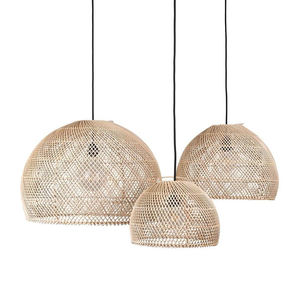 NEW HOME INTERIOR Luxury Boho Rattan Lamps Many Shapes | Handwoven Wicker E27 Chandeliers for Home Restaurant Hotel