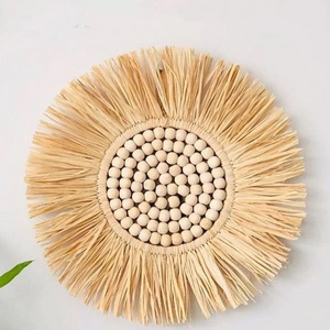 Wall Hanging Rattan  Home decor home decoration  bohemia style  Wall Baskets Wall Decor Set