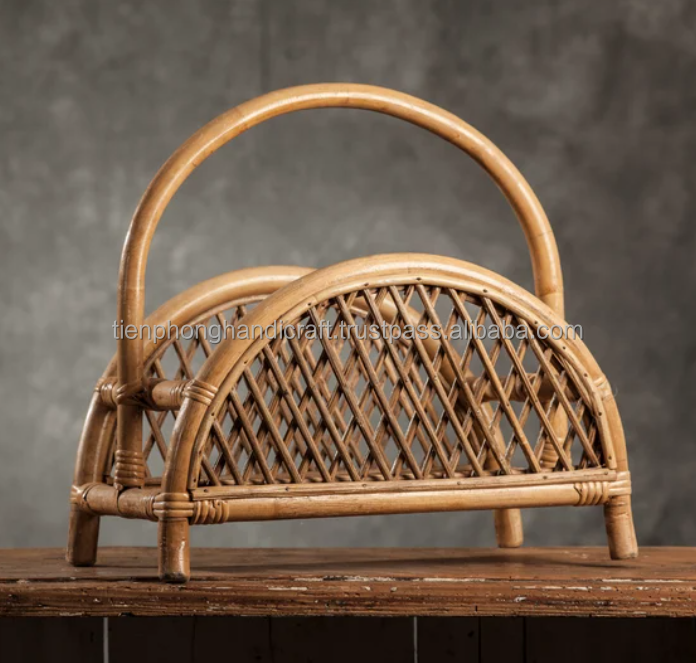 Rattan Magazine Racks Also Wicker Magazine Holder for Home Interior Magazine Organizer