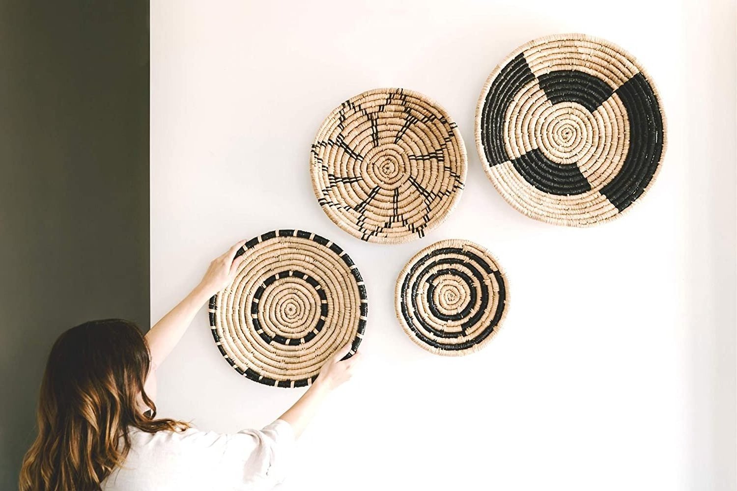 High quality rattan wicker plate hanging wall/ home decoration 2022 Wholesale Top Choise Amazon Made in Vietnam