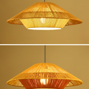 Rustic Ambiance Unique Design Lampshade/ Rattan Pendant Light From Vietnam ODm & OEM Wholesale