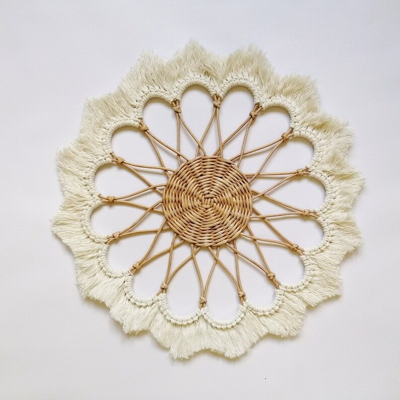 Must-Have Woven Rattan Flower-shaped Wall Hangings from Vietnam: Best Seller 2023 for Your Home