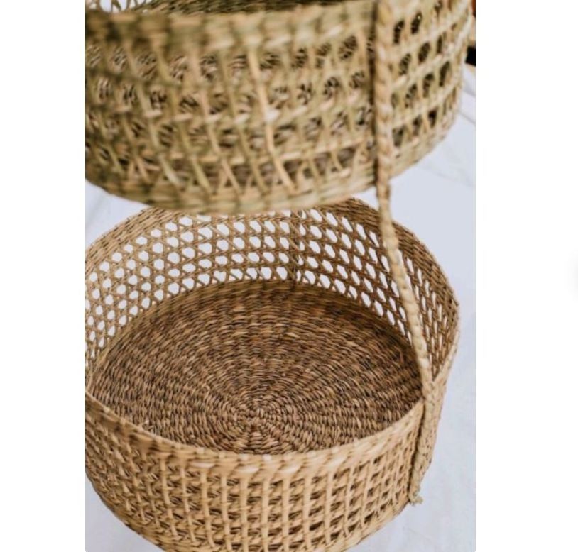 2022 Hot Product Macrame 3 Tier Hanging Basket Indoor Outdoor Plant Hanger Stand Flower Pot for Home Decor