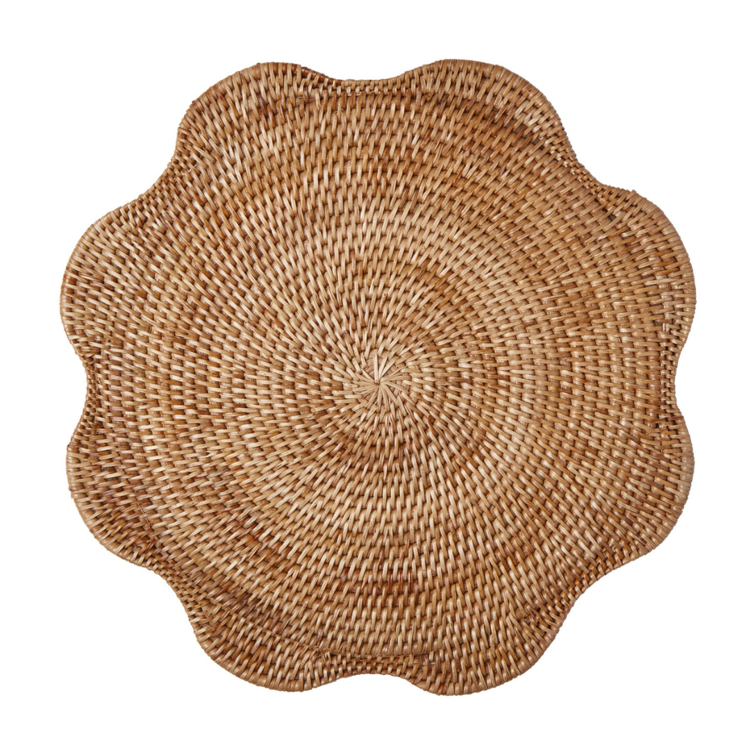 Vietnamese Artistry at Wholesale: Handmade Rattan Plate Chargers Made by TienPhong Handicrafts in Vietnam