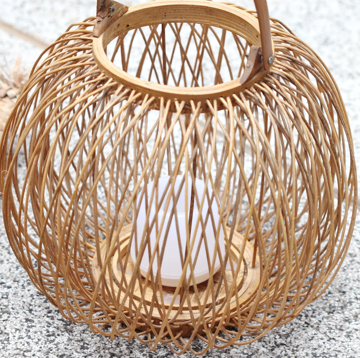 SUPER HOT Amazon US Vietnam Romantic High Quality Natural Rattan House Decorative Lanterns