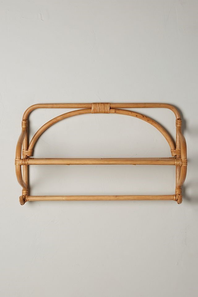 New Vietnamese handmade rattan shelf, Rattan wall shelf bamboo wall shelf new trend wall hanger