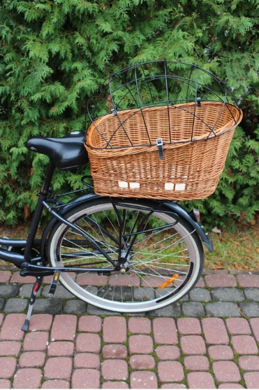 HOT PRICE Wicker basket bicycle carrier cat dog transporter handmade carrier basket pet transporter