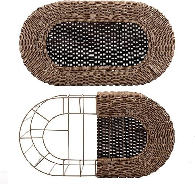 2023's Hottest Pet Accessory: Warm and Sturdy Handwoven Rattan House/Bed for Small Animals from Vietnam