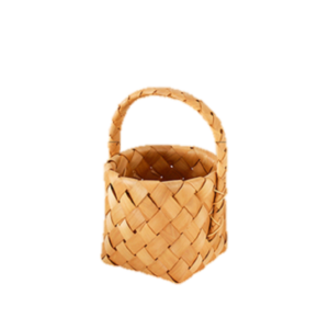 woven storage basket portable desktop cosmetics sundries storage basket snack fruit basket