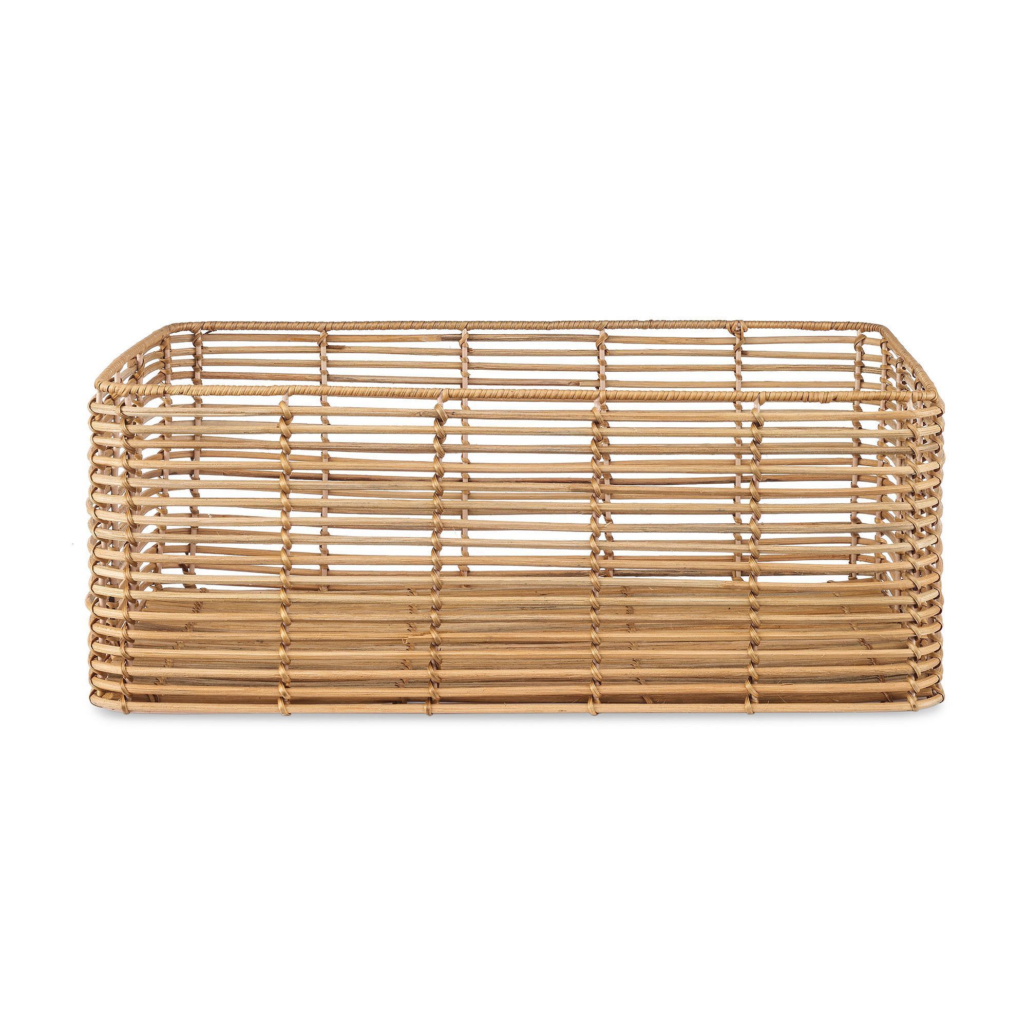 Wholesale Best Selling 2023 Premium Neat Method Rattan Baskets - Boho Chic Storage, Handwoven Natural Craft