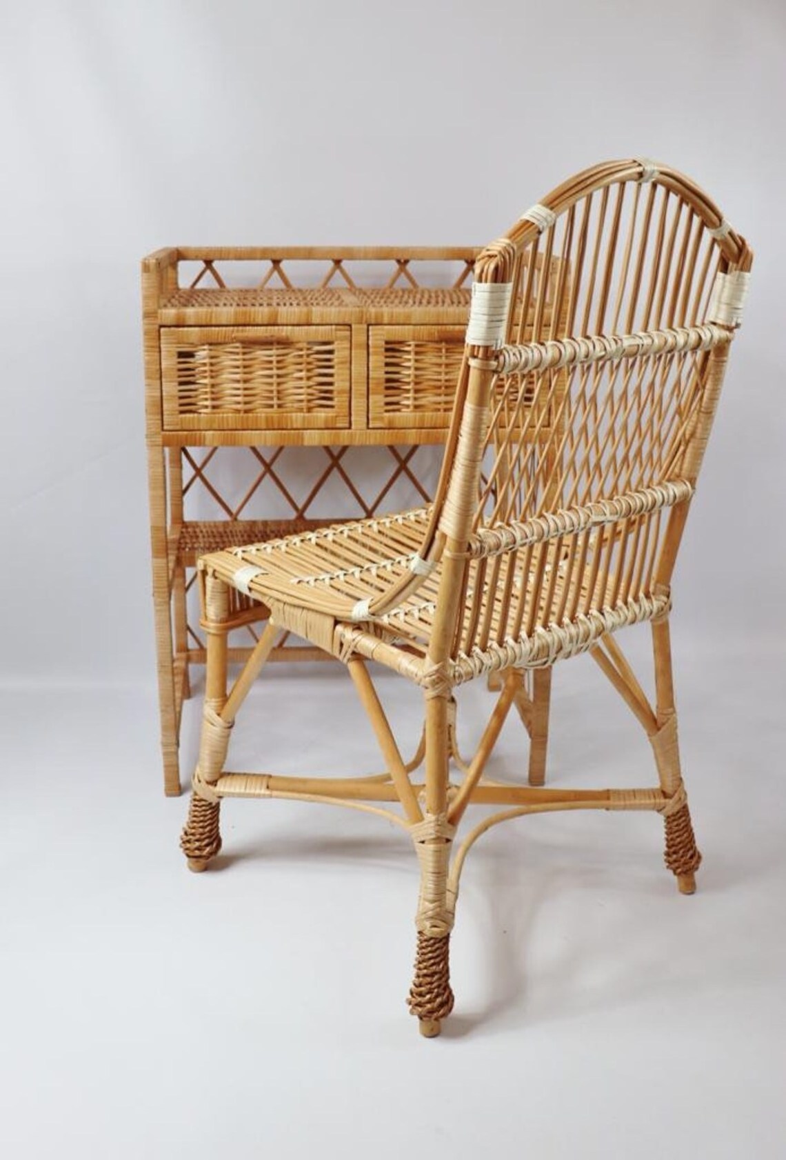 TienPhong Handicrafts rattan baby and kid chair Rattan chair child chair for kids Made In Vietnam