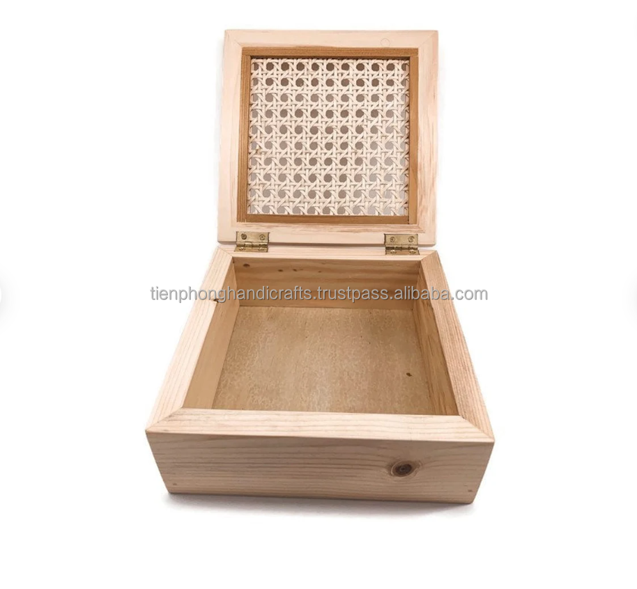 wood box trinket box custom jewelry packaging tea gift wooden storage box