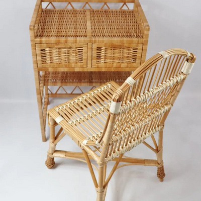 TienPhong Handicrafts rattan baby and kid chair Rattan chair child chair for kids Made In Vietnam