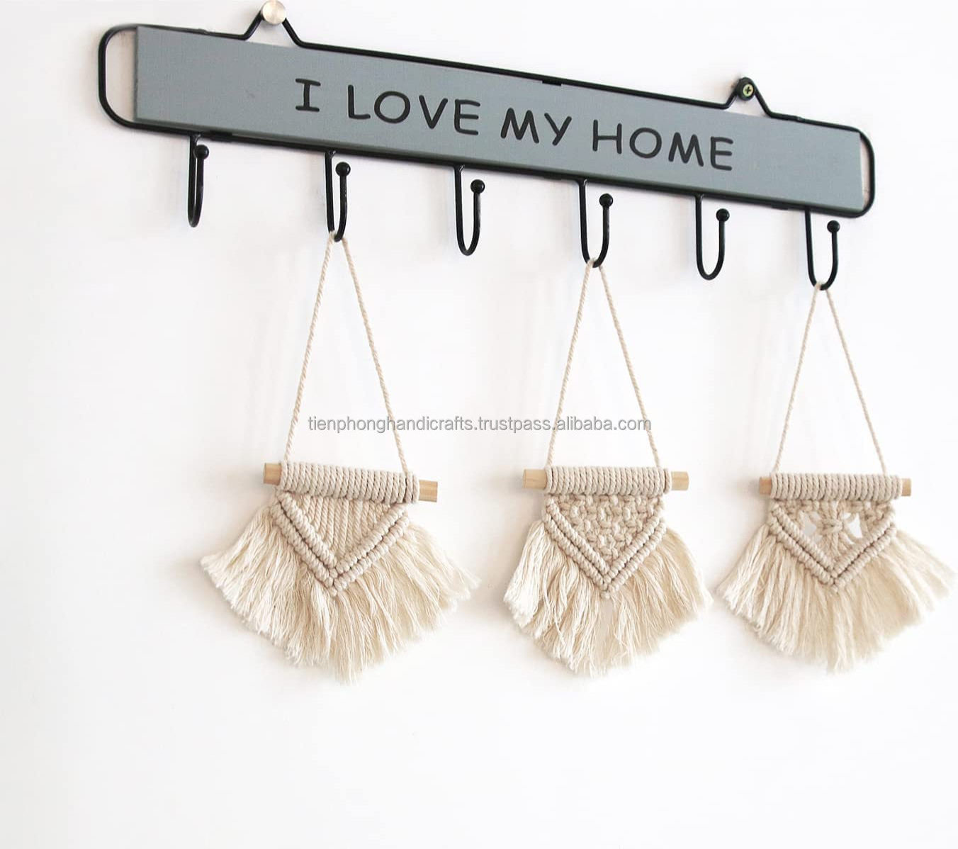 2022 HOT SALE Home Decoration Bohemian Macrame Tapestry Moon Dream Catcher Wall Hanging