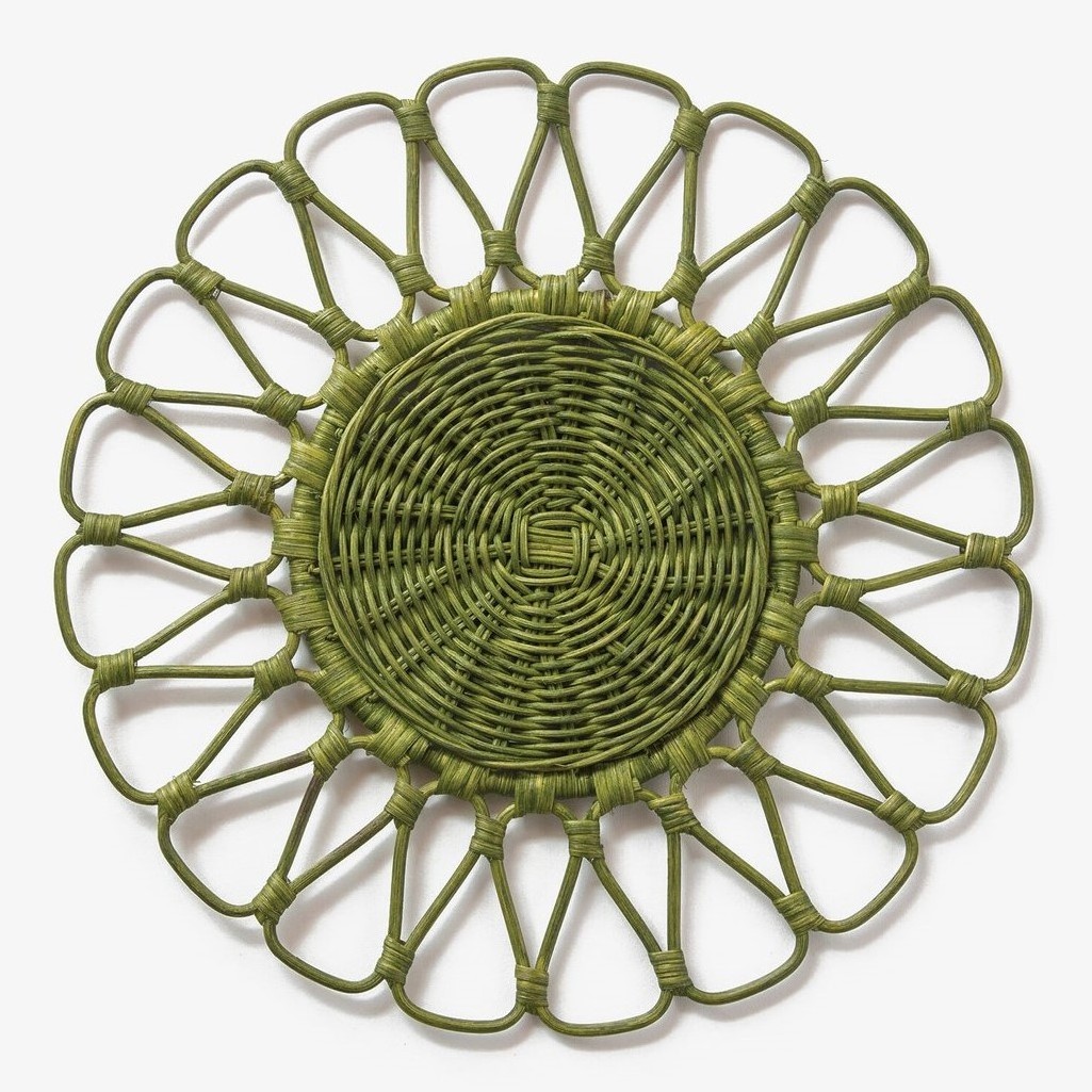 Luxurious Sustainable Rattan Charger For Wedding Party Decoration Dinning Table Mat | Tienphong Handicrafts