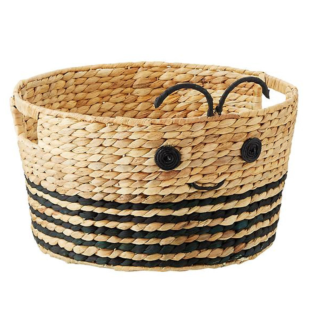 Wholesale Natural Water Hyacinth Storage Basket, Laundry basket, Toy Storage Baskets for kids