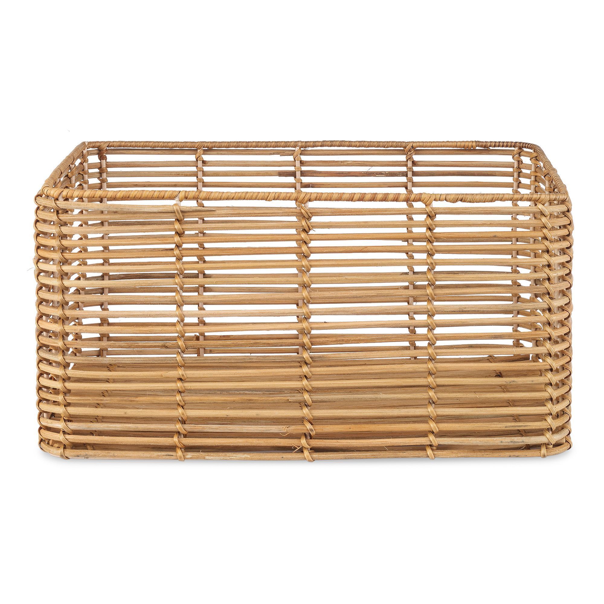 Wholesale Best Selling 2023 Premium Neat Method Rattan Baskets - Boho Chic Storage, Handwoven Natural Craft