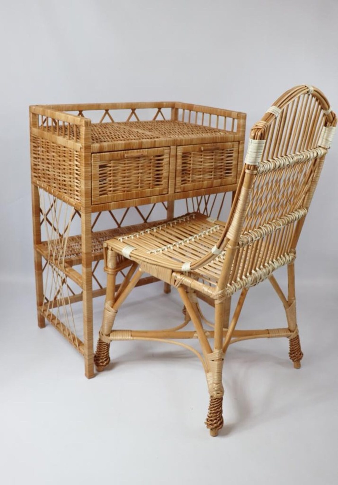 TienPhong Handicrafts rattan baby and kid chair Rattan chair child chair for kids Made In Vietnam