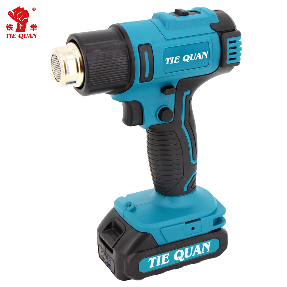 electric power tools portable heat gun cordless rechargeable with two temperature