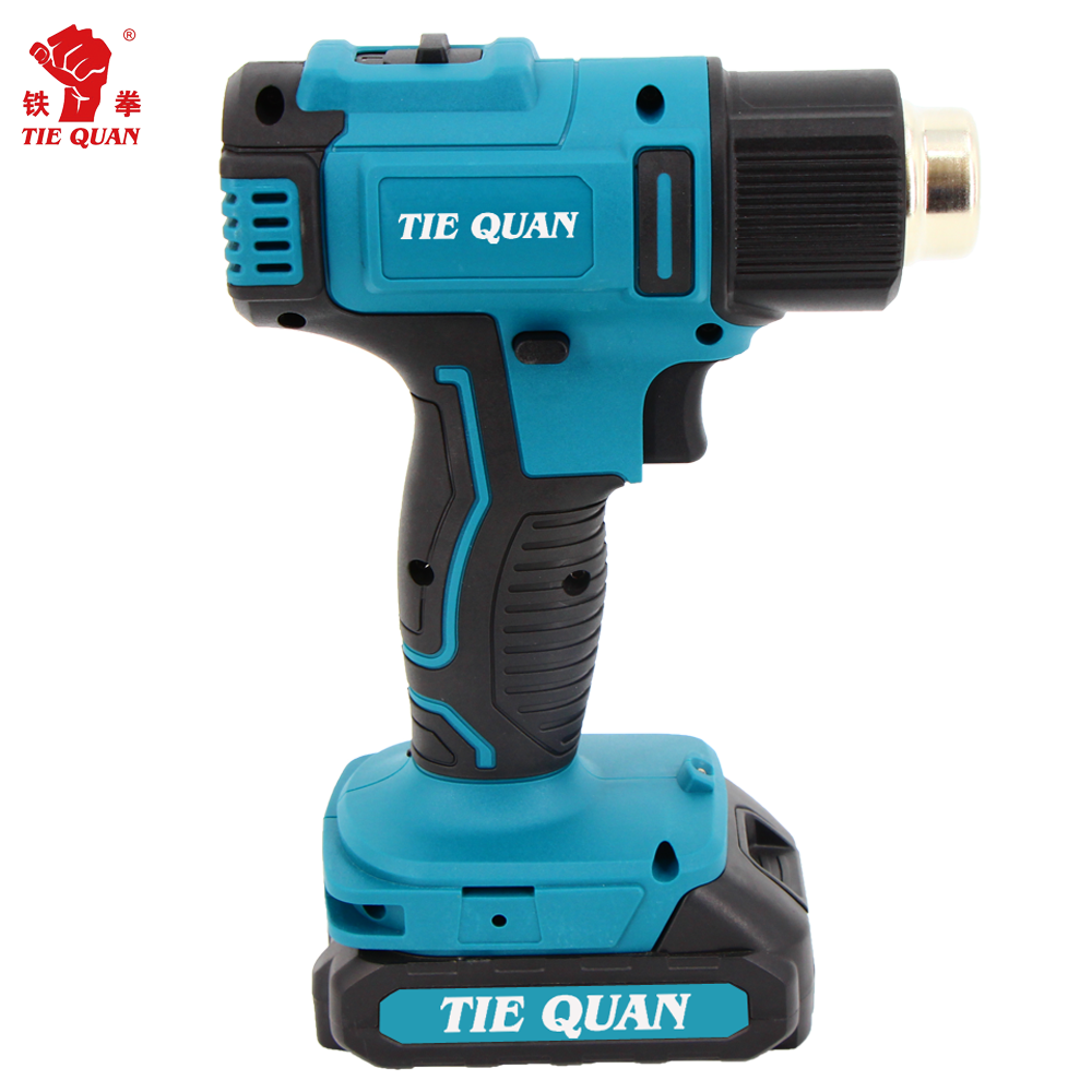 electric power tools portable heat gun cordless rechargeable with two temperature