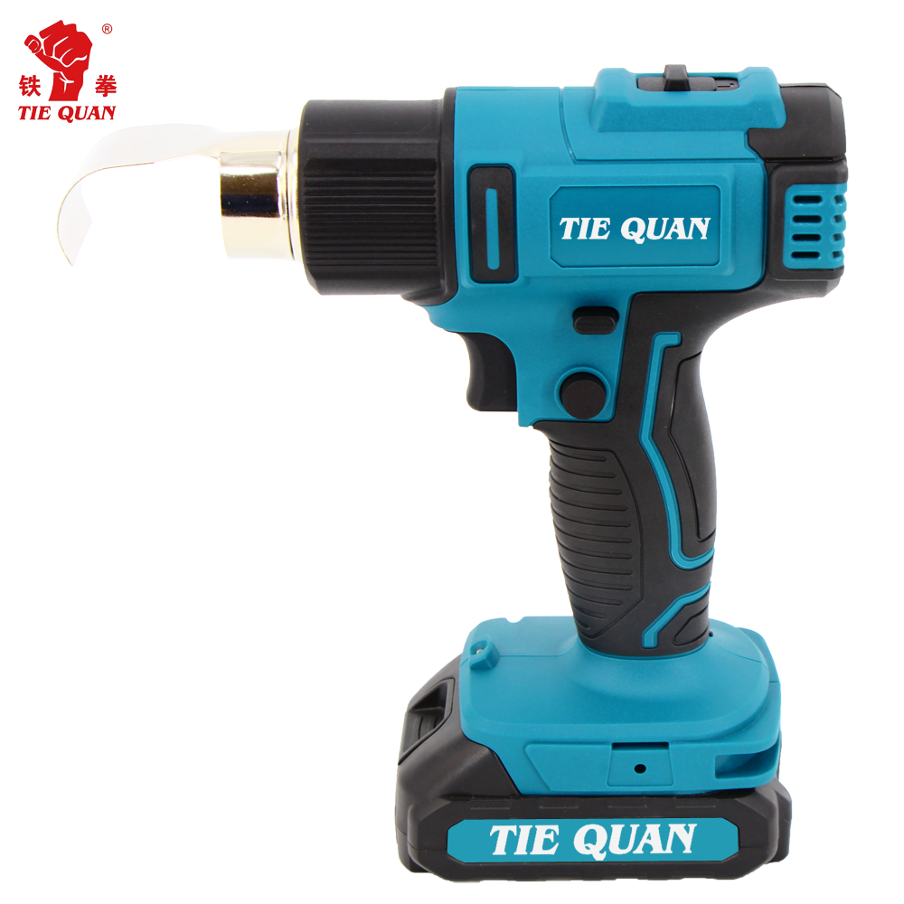 electric power tools portable heat gun cordless rechargeable with two temperature