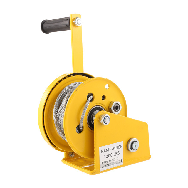 1200lbs 1800lbs 2600lbs Automatic Brake Manual Hand Winch Lifting Trailer Winch Tripod Winch