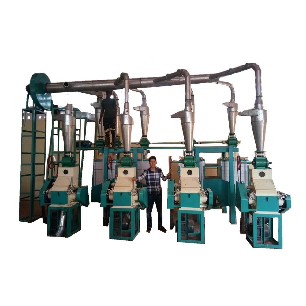 commercial grain corn/maize mill grinder maize flour milling machine/small scale corn flour grinder