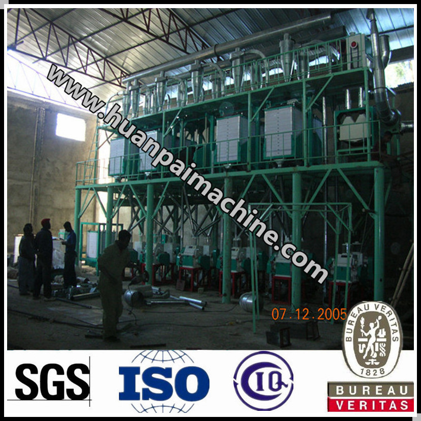 Flour mill 200 Tons wheat flour milling plant for semolina and wheat flour