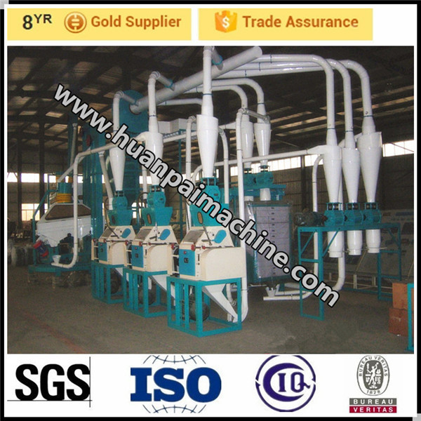 CE and Iso certificate Maize corn flour mill machine with low price