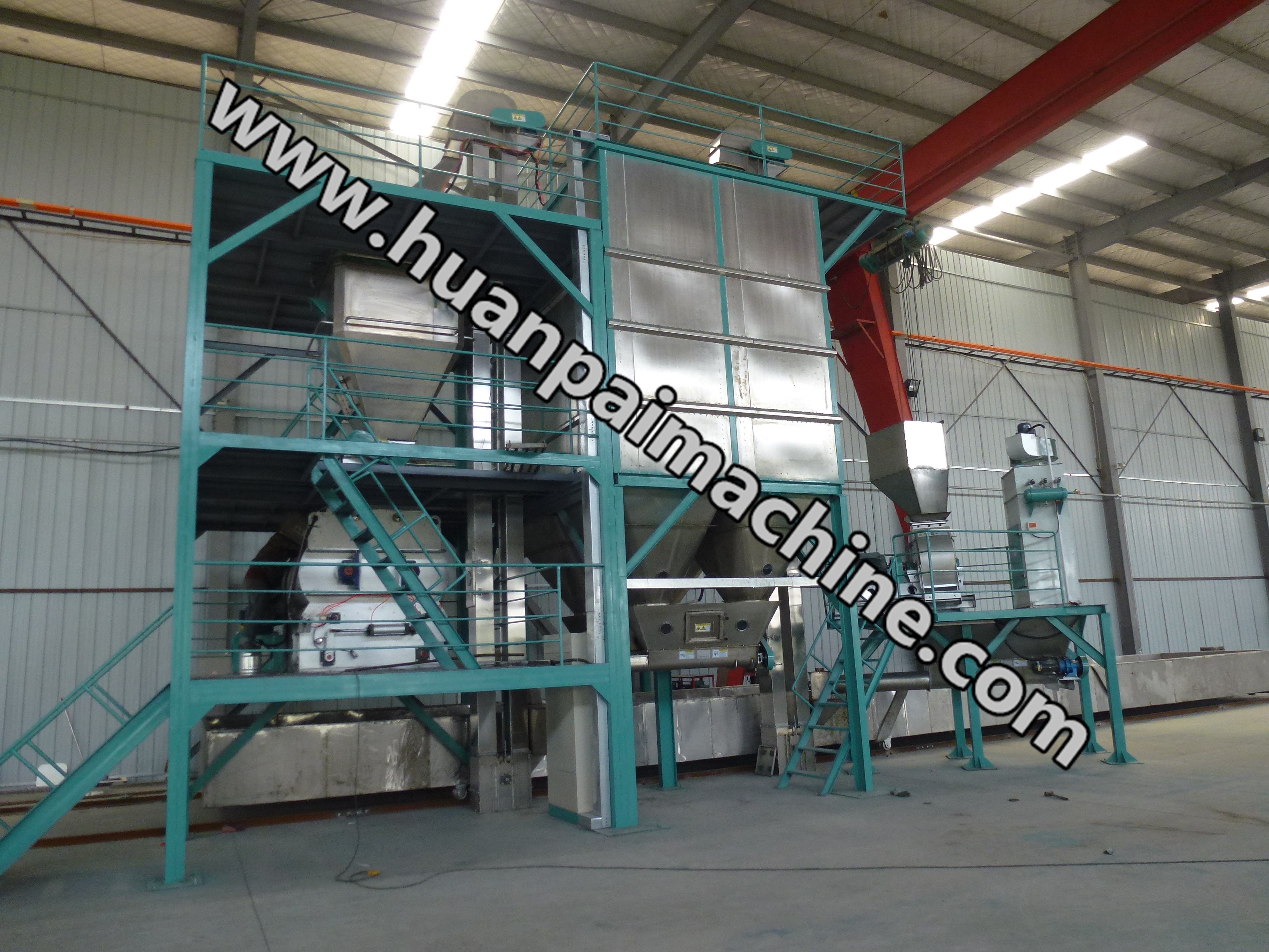 Factory supply 3-5t/h Hay pellet rabbit feed granule making machine