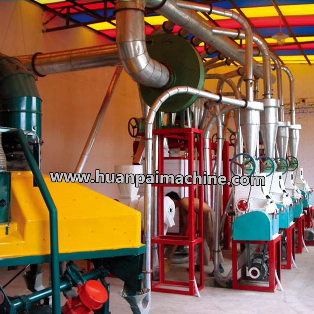 Industrial small fully automatic mini corn wheat maize flour mill