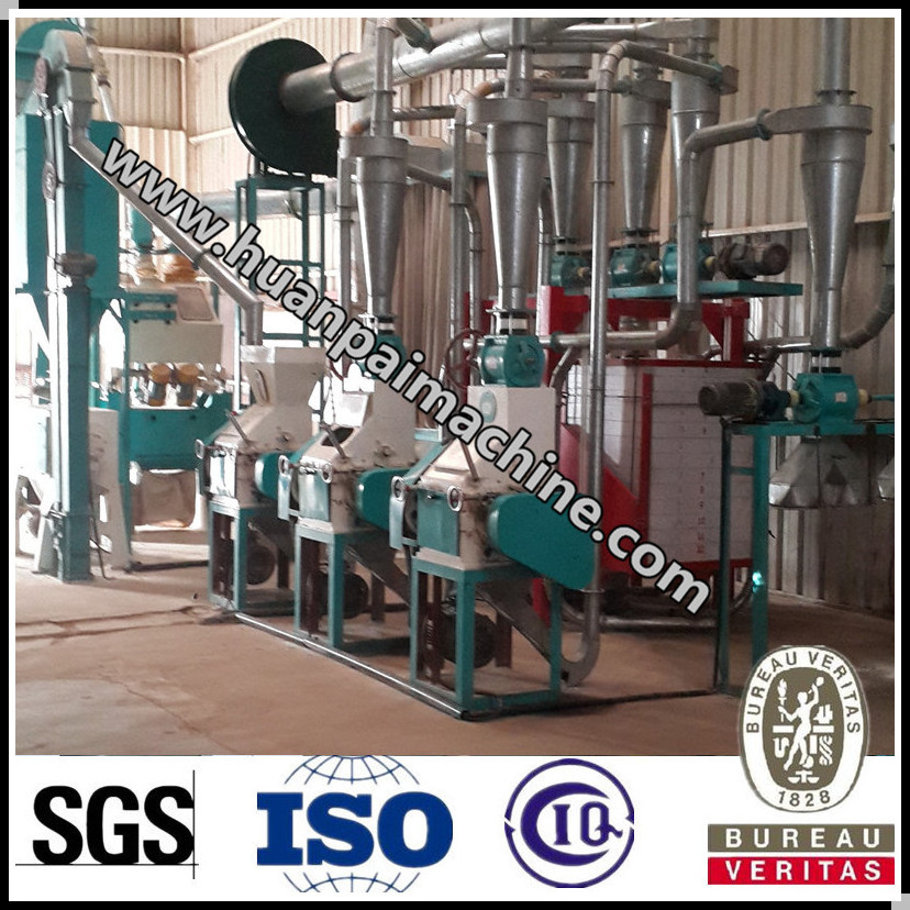 CE and Iso certificate Maize corn flour mill machine with low price