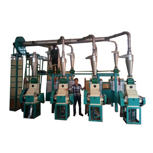 maize samp meal milling machine corn grits flour processing machine