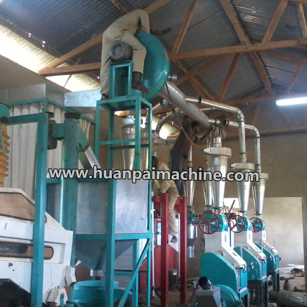 commercial grain corn/maize mill grinder maize flour milling machine/small scale corn flour grinder