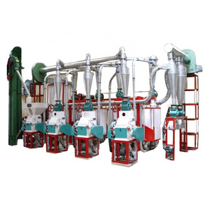 Industrial small fully automatic mini corn wheat maize flour mill