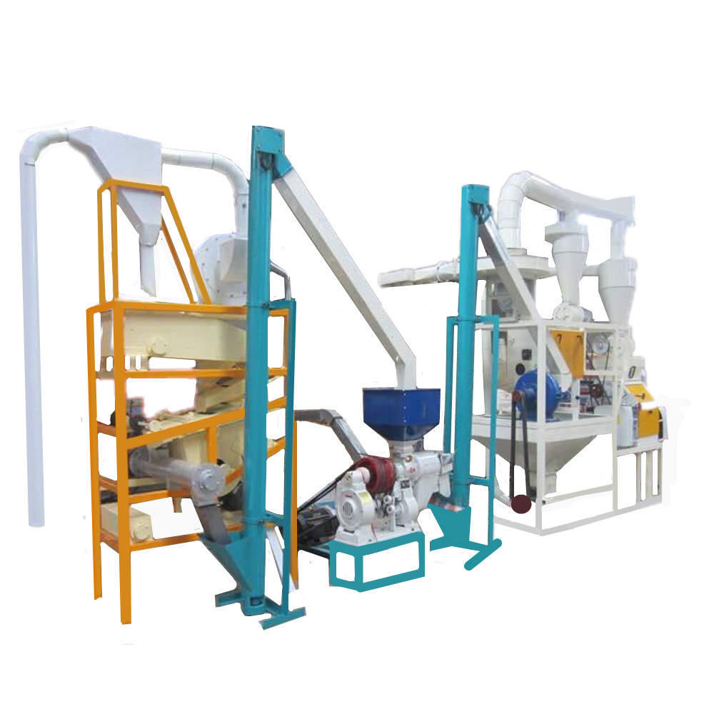 small scale 8-10 TPD commercial flour mill flour machine mill maize milling machines