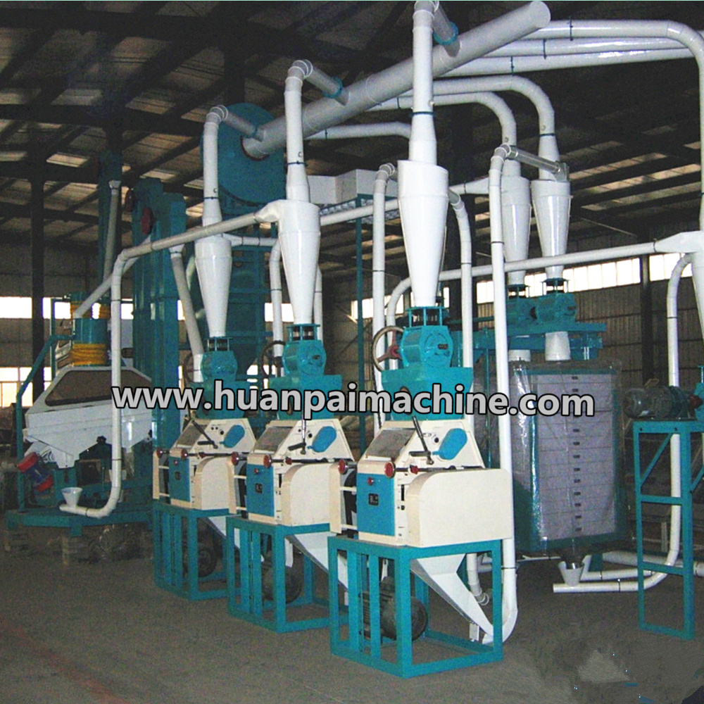 Industrial small fully automatic mini corn wheat maize flour mill