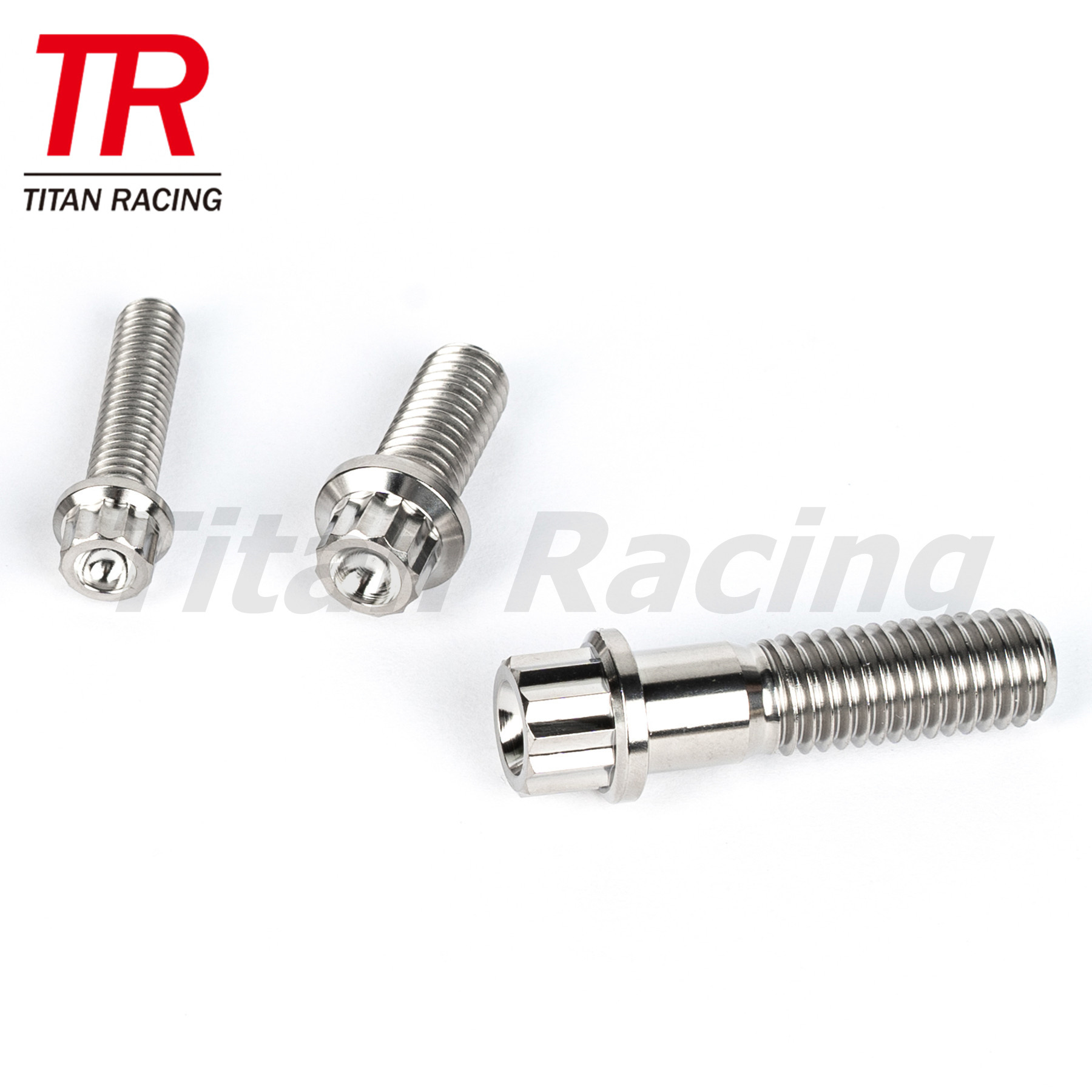 Factory supply Racing Car 12point flange titanium bolts