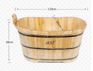 120cm portable freestanding hinoki wooden bathtubs hot tubs factory hot sale