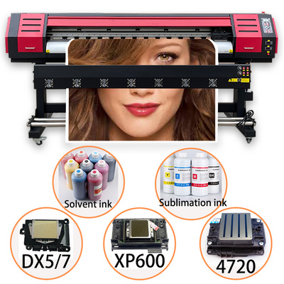 5.2ft 5ft 1.6m 1.8m 3.2m Large Format Vehicle Wrap Car Vinyl Sticker Wrap Printer Dx5 Xp600 Printhead  Eco Solvent Printer