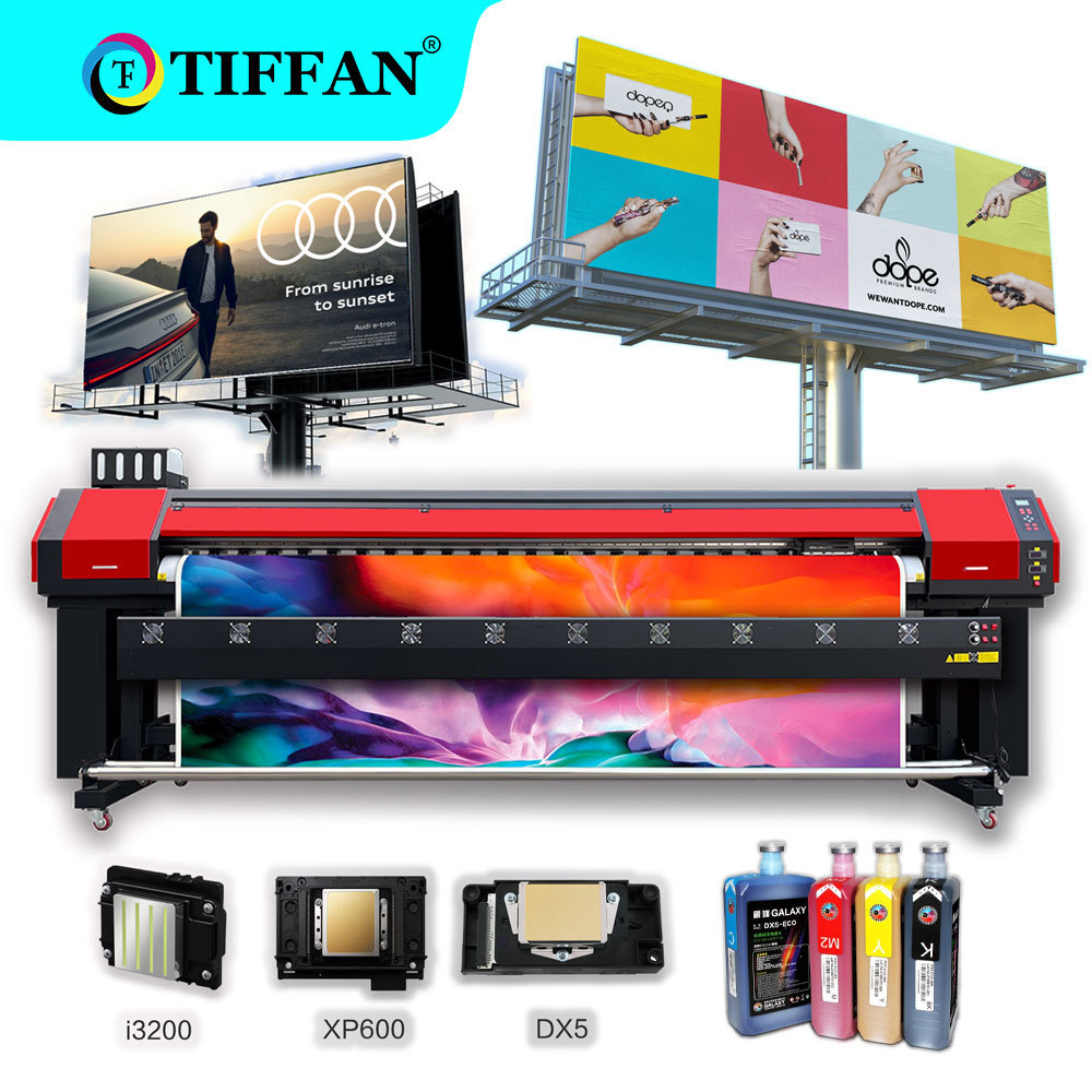 TIFFAN Eco Solvent Printer TX800 XP600 I3200 Tarpaulin Banner Poster Sublimation Printing Machines For Graphic Design