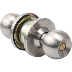 One Dollar Commercial Cylindrical Entrance Privacy Bedroom Interior Knob Lock Main Door Safe Locks