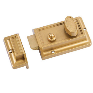 Front Door Lock Night latch Rim Type Cylinder Standard Night Latch