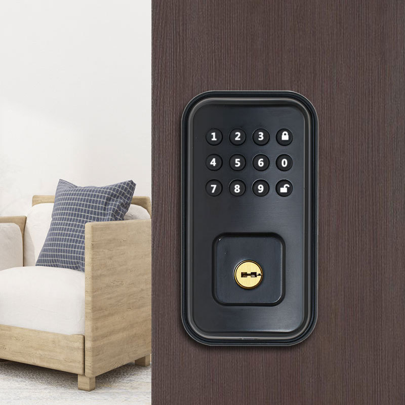 High Security Level Multifunctional Password  Smart Lock for Rental Property Management smart deadbolt lock