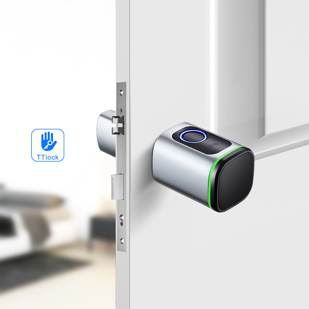 Automatic Ttlock Tuya App Digital Smart Door Lock Cerradura Inteligente Euro Cylinder Lock Smart Electric Door Lock